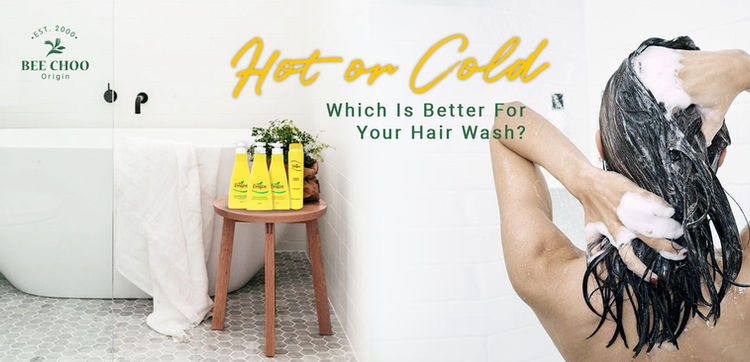 Best Temperature for Hair Wash | Bee Choo Origin